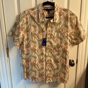 Apt 9 mens button down shirt XXL NWT